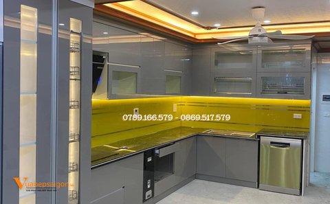 Tủ bếp nhựa vincoplast