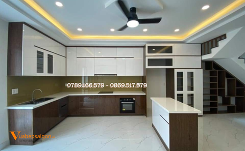 Tủ bếp nhựa vincoplast