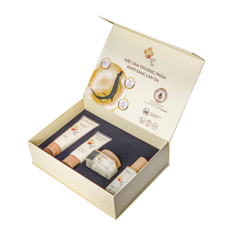  Bộ 4 sản phẩm Chăm sóc da Hắc Sâm thượng phẩm 