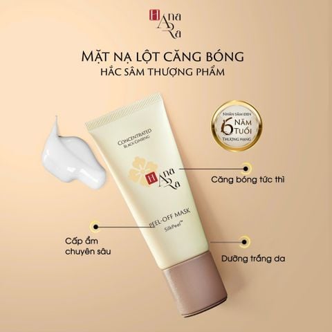  Mặt nạ lột căng bóng Hắc Sâm thượng phẩm Hana Ara 