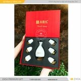  BỘ BÌNH LY SỨ MẠ VÀNG 01 (ABIC) 