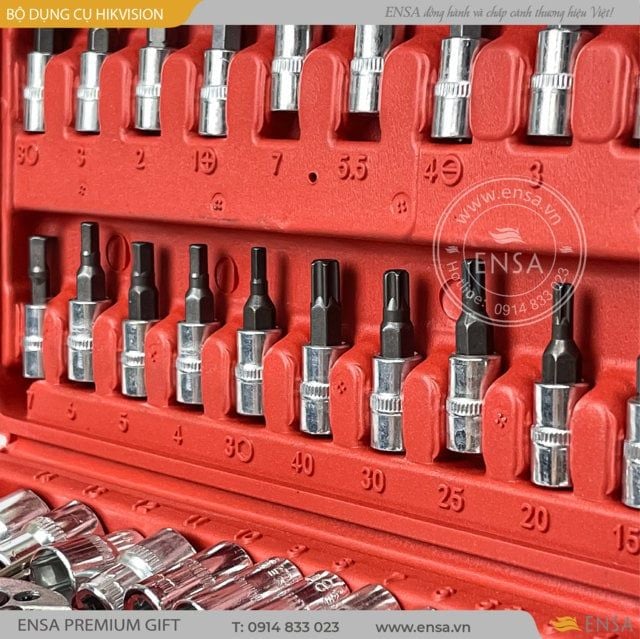  Bộ dụng cụ sửa chữa 46 chi tiết (HIKVISION) 
