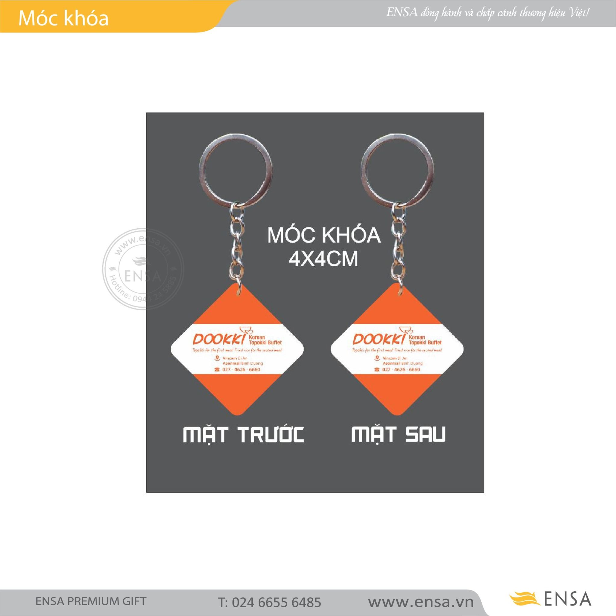  MÓC KHÓA MẪU 07 (DOOKKI) 