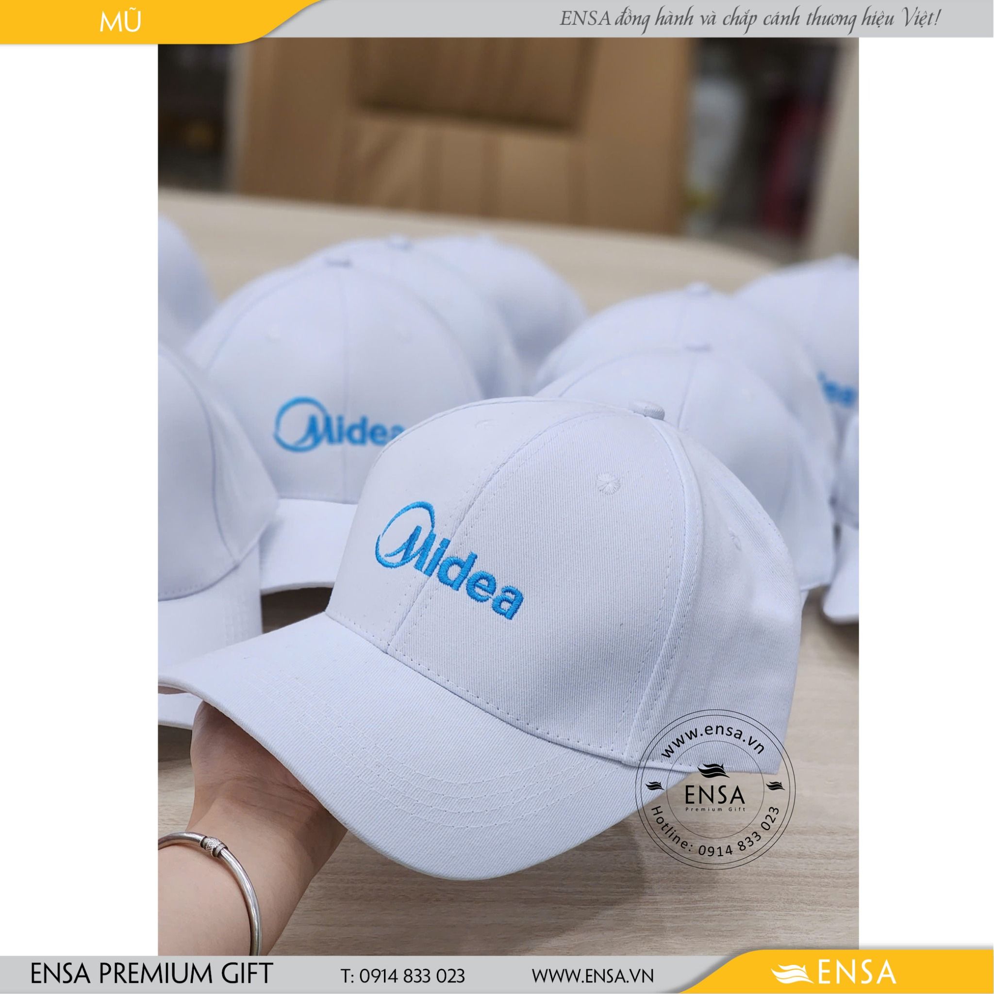  MŨ LƯỠI TRAI 08 (MIDEA) 