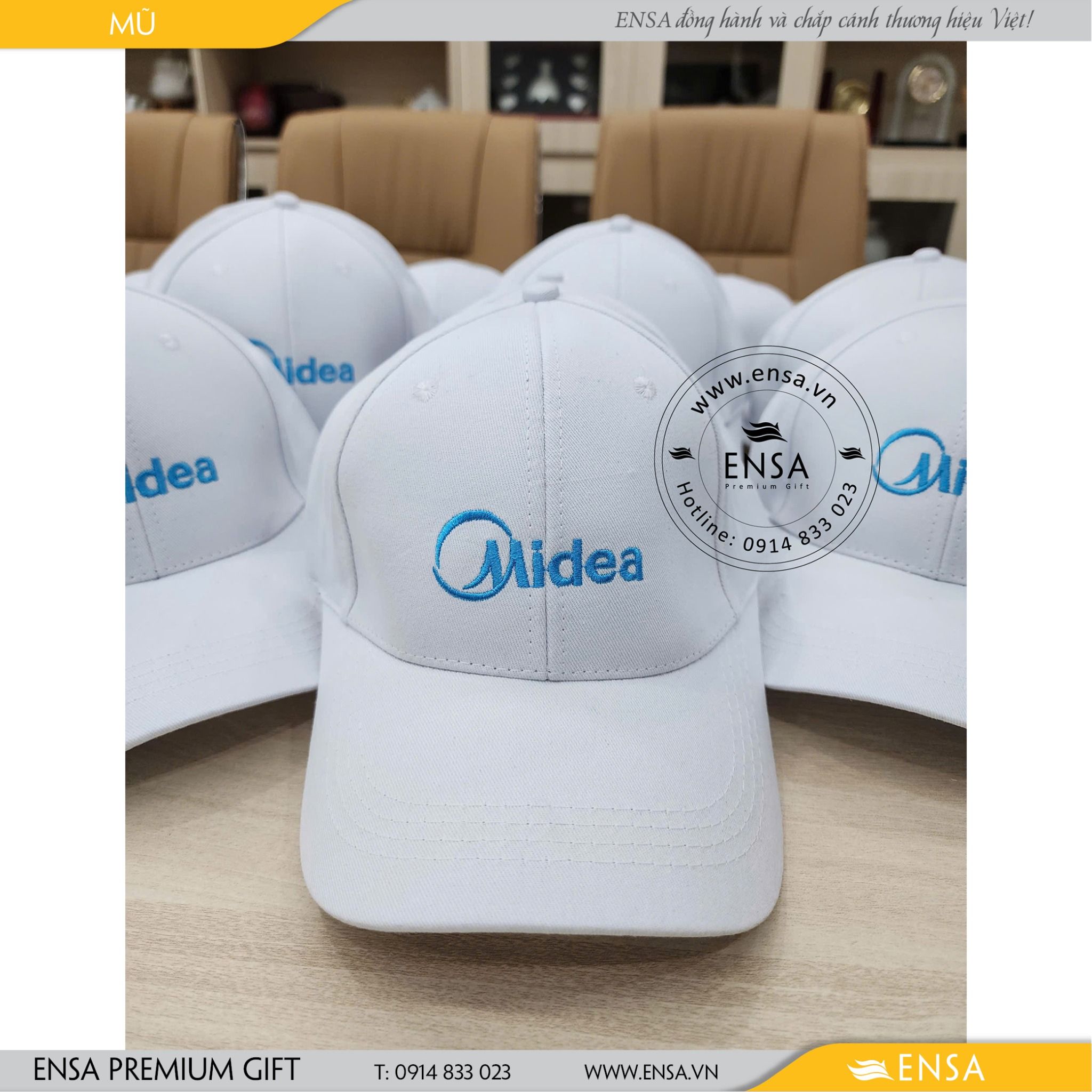  MŨ LƯỠI TRAI 08 (MIDEA) 
