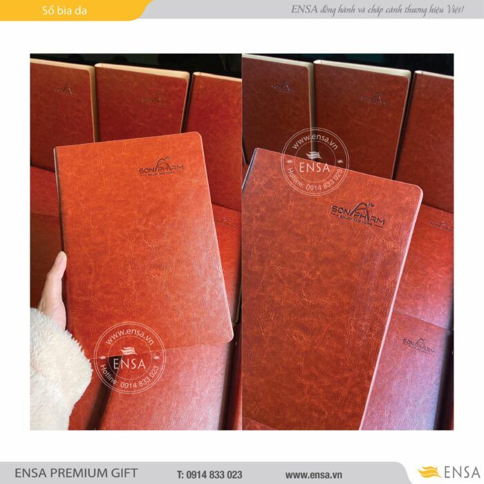  SỔ CÒNG BÌA DA 06 (SONAPHARM ) 