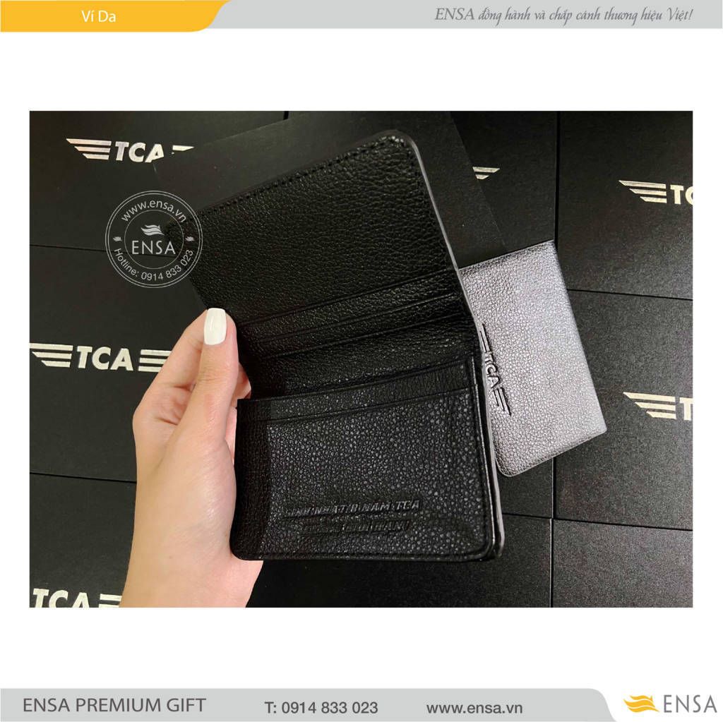  VÍ ĐỰNG NAMECARD DA THẬT 03 (TCA) 