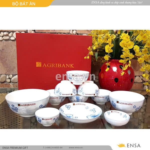  BỘ BÁT ĐĨA 08 (AGRIBANK) 