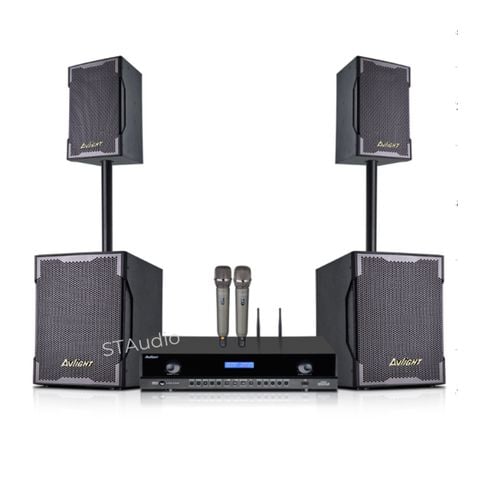 Loa Combo Karaoke Avlight K10 | Kết nối USB/AUX/Bluetooth