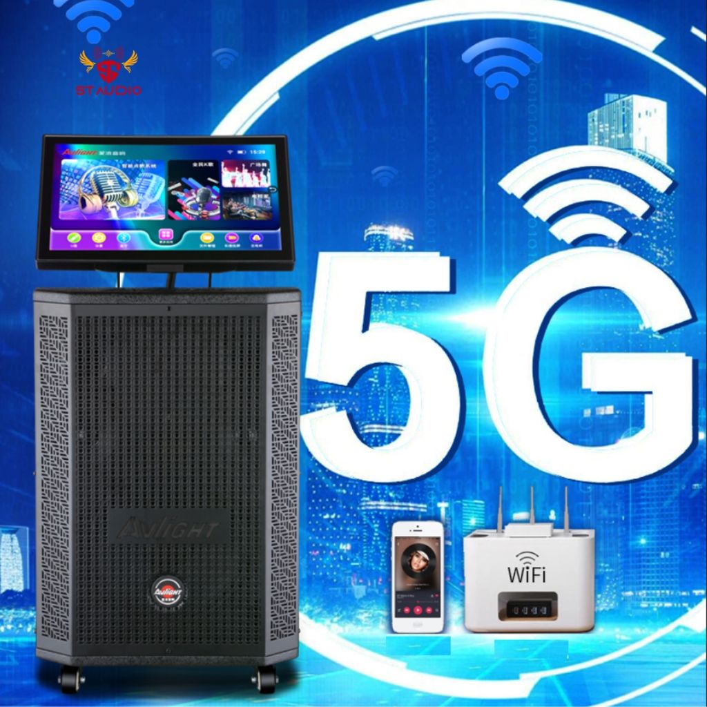 Loa Kéo Karaoke Avlight D26 | Màn Hình Cảm Ứng 18,5 inch | Chính Hãng