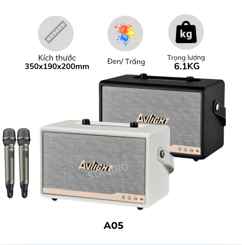 Loa Bluetooth Avlight A05
