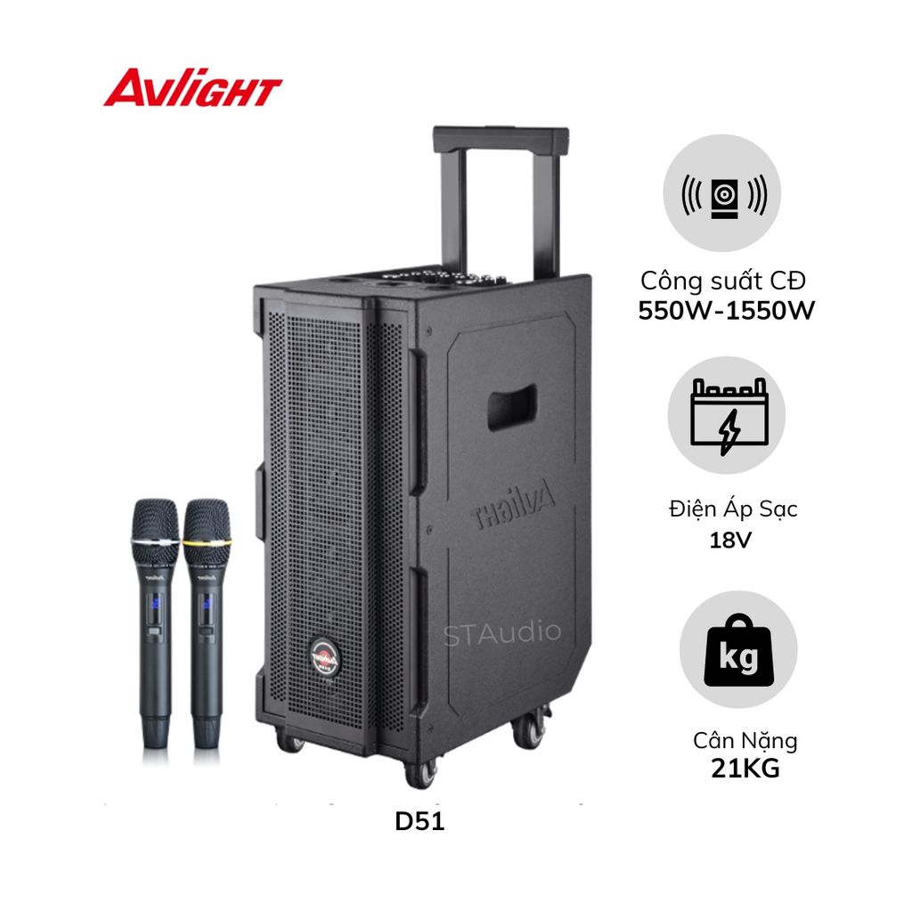 Loa Kéo Karaoke Avlight D51