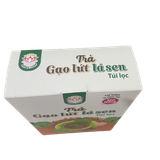  Trà Gạo Lứt Lá Sen Túi Lọc - Ba Tre Đồng Tháp 