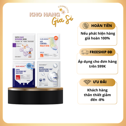 Mặt nạ giấy Sur.Medic 30G