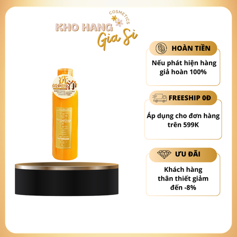 Nước Súc Miệng Làm Sạch Mảng Bám Propolinse Chiết Xuất Từ Sáp Ong Nguyên Chất 600ml