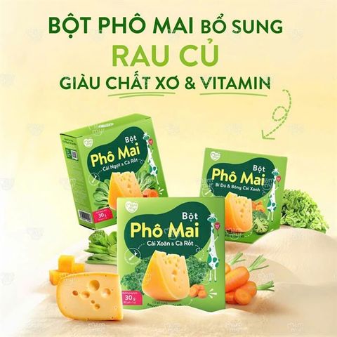 Bột phô mai rau củ Mămmy