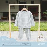 Bộ dài tay cổ tròn, túi ốp Bubaby BCT110402.18MH21