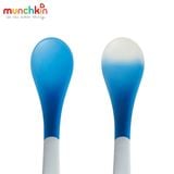 Thìa mềm silicone Munchkin có chức năng báo nóng