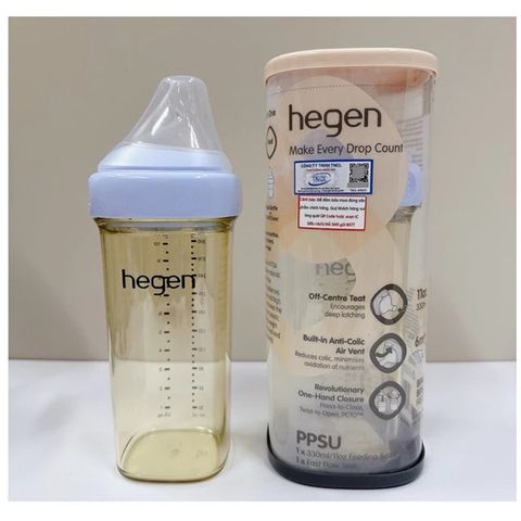 Bình sữa Hegen fullbox (hộp đơn)