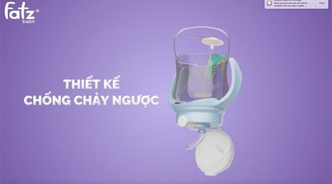 Bình hút Tritan bật hút 2 tay cầm với phao 360 độ Fatz