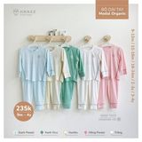 Bộ dài tay Hrnee Modal organic