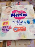 Bỉm tã dán Merries cộng miếng New