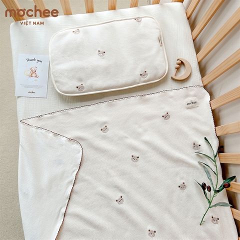 Chăn cotton Cotton tổ ong Mochee
