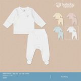 Bộ dài tay cài chéo Bambus Bubaby BBB110810.0NBA08