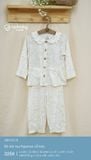 Bộ dài tay Pyjamas cổ bèo Bubaby BBB1102CB.03YH89