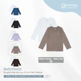 Áo giữ nhiệt dài tay cổ tròn Set 2 Molist 3104S2 Bubaby