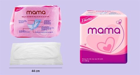 Bỉm mama cho mẹ - hồng - 14x11.5x13cm
