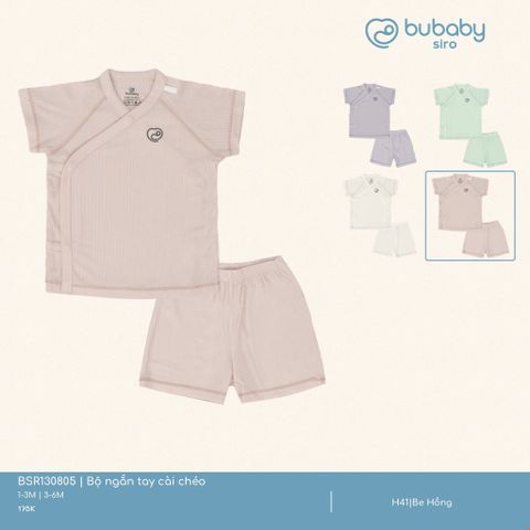 Bộ ngắn tay cài chéo Bubaby BSR130805.06MA09