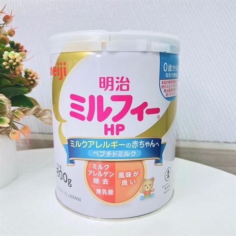 Sữa công thức Meiji dành cho bé dị ứng đạm sữa bò mẫu mới