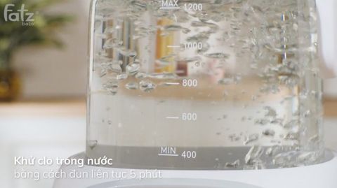 Máy đun nước Fatz và hâm nước pha sữa Quick 9