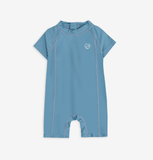 Promo Bộ đồ bơi liền ngắn tay khóa sau 231302 Bubaby