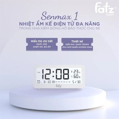Nhiệt ẩm kế điện tử đa năng Senmax 1 Fatz