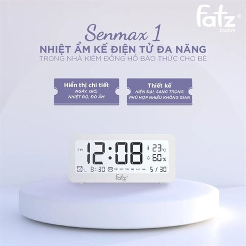 Nhiệt ẩm kế điện tử đa năng Senmax 1 Fatz
