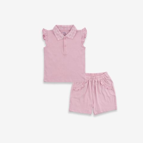 Promo Bộ bèo tay cổ Polo Ponie 130309 Bubaby