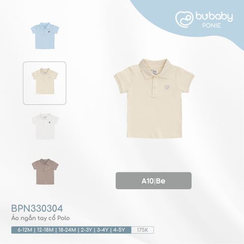 Áo ngắn tay cổ Polo Ponie 330304 Bubaby