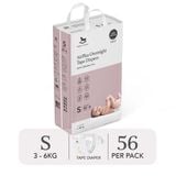 Bỉm tã dán Applecrumby Airplus Overnight Mega