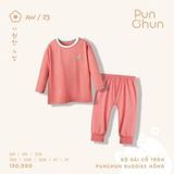 Bộ dài tay cổ tròn Punchun
