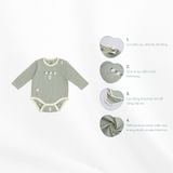 Body Bubaby chip dài tay cài vai Gloute