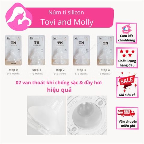 Núm ti nội địa Hàn Tovi Molly