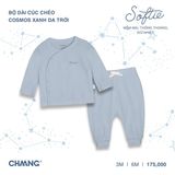 Bộ dài tay Chaang cúc chéo