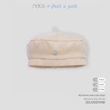 Mũ beret màu nâu nhạt Nous