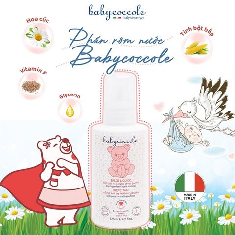 Phấn rôm Babycoccole nước