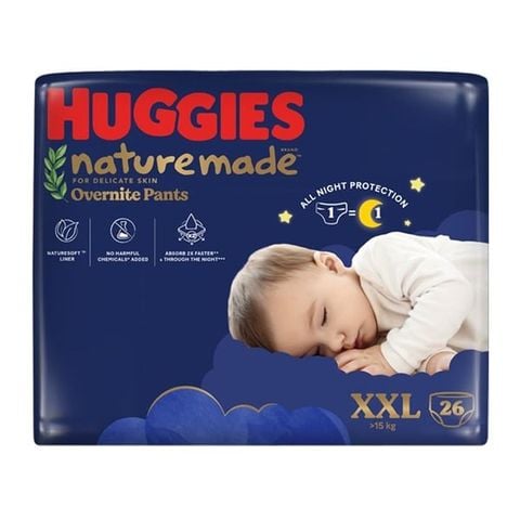 Bỉm tã quần Nature Made Overnite Huggies