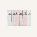Khăn sữa Muslin pack 6 Bubaby AMU104806.FREA01