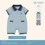 Body đùi ngắn tay cổ Polo Bubaby BPN230302.06MA12