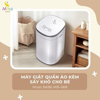 Máy giặt sấy Moazbebe MB-068